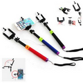 Extendable Handheld Wired Selfie Stick